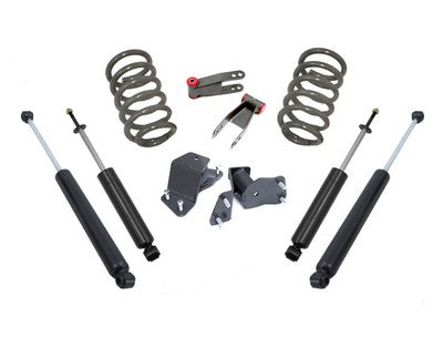1988-98 C1500 V6 2 inch front/4 inch rear Lowering Kit with shocks