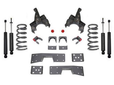 1988-91 C1500 reg cab V8 4 inch front/6 inch rear Lowering Kit