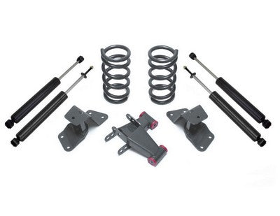 1999-06 Silverado/Sierra 1500 2wd V8 2 inch front/4 inch rear lowering kit with shocks