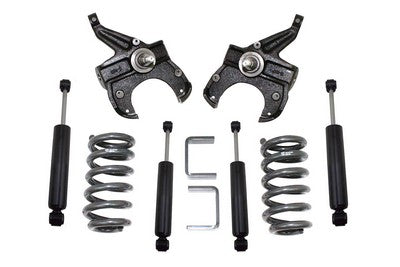 1973-87 Chevrolet C10 2Wd Lowering Kit W/ Hd Spindles - 5 inch/5 inch Drop Height