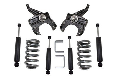 1973-87 Chevrolet C10 2Wd Lowering Kit W/ Ld Spindles - 5 inch/5 inch Drop Height