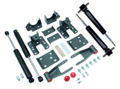 2007-18 Silverado/Sierra 2wd/4wd 1500 Lowering Kit W/ Struts - 2 inch front/4 inch rear Drop