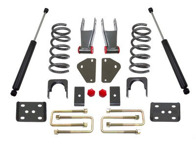 2002-08 Ram 1500 V6 2 inch front/5 inch rear lowering kit with shocks