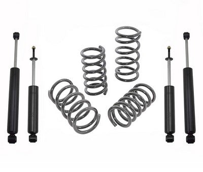 2009-18 Ram 1500 Quad/Crew 2wd 2 inch front/3 inch rear lowering kit with shocks