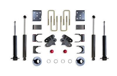 2015-25 F-150 4Wd 2 Inch/4 Inch Lowering Kit (Struts)