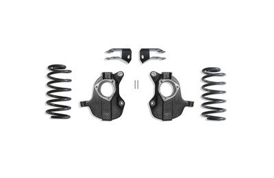 2015-20 Tahoe, Yukon, Suburban 2Wd/4Wd 2 inch front/3 inch rear Lowering Kit with spindles (Non-Auto/Magneride Models)