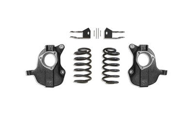 2015-20 Tahoe, Yukon, Suburban, Escalade 2Wd/4Wd 2 inch front/3 inch rear Lowering Kit with spindles (Auto/Magneride Models)