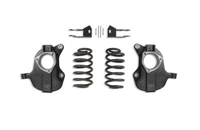 2015-20 Tahoe, Yukon, Suburban, Escalade 2Wd/4Wd 2 inch front/4 inch rear Lowering Kit with spindles (Auto/Magneride Models)