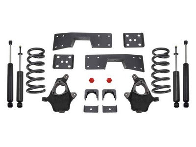 1999-06 Silverado/Sierra 1500 V6 2wd 3 inch front/5 inch rear lowering kit with shocks
