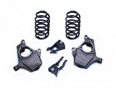 2000-06 Tahoe, Yukon, Suburban, Escalade Lowering Kit W/ Spindles and keys - 3 inch/4 inch Drop Height