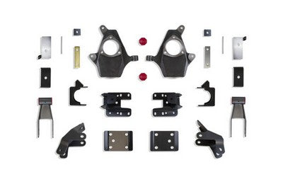 2015-16 Sierra Denali 1500 4wd Lowering Kit - 2 inch front/4 inch rear Drop (MagneRide Models)