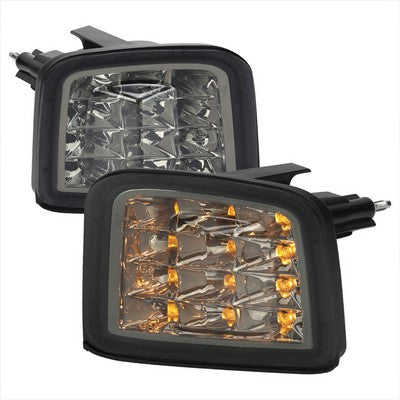 2015-17 Subaru Wrx Led Bumper Light With Smoked Lens And Chrome Housing