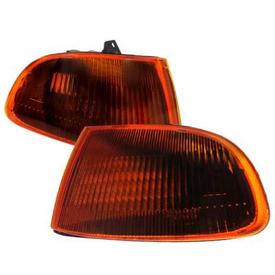 1992-95 Civic Corner Lights Smoke Amber 2/3Dr