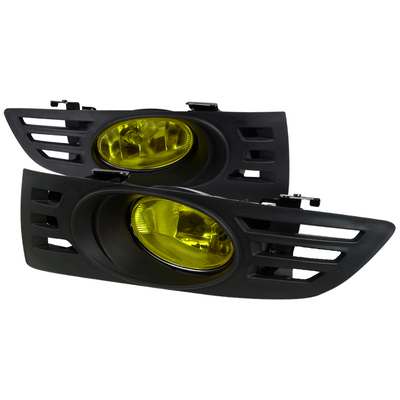 2003-05 Honda Accord 2 Door Oem Fog Lights Yellow