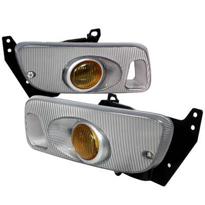 1992-95 Civic Oem Yellow Fog Lights Yellow