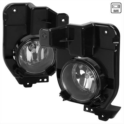 2014-Up Ford Explorer Fog Lights With Clear Lens