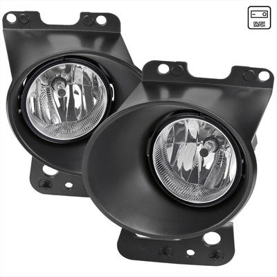 2006-08 F150 Fog Lights With Wiring Kit And Switch - Clear Lens