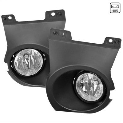 2011-14 F150 Fog Lights With Wiring Kit And Switch - Clear Lens
