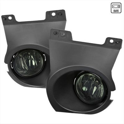2011-14 F150 Fog Lights With Wiring Kit And Switch - Smoked Lens