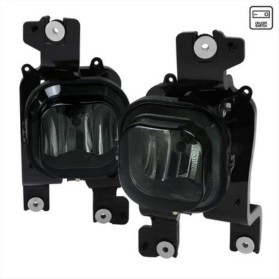 2008-10 Ford Superduty Super Duty Fog Lights With Smoked Lens And Harness Kit With Switch