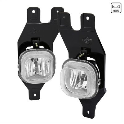 1999-04 Ford Superduty F350 F450 Fog Lights With Clear Lens And Harness Kit With Switch