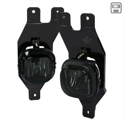 1999-04 Ford Superduty F350 F450 Fog Lights With Smoked Lens And Harness Kit With Switch