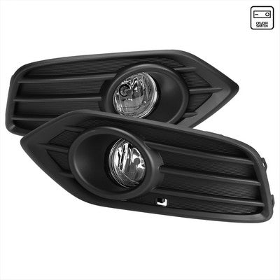 2019-20 Honda HrV Clear Lens Fog Lights With Bezels
