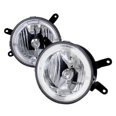 2005-09 Ford Mustang GT Halo Crystal Fog Lights, Clear