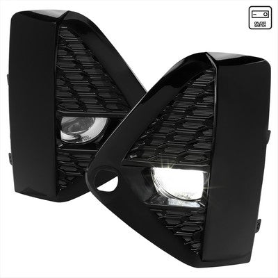 2019-21 Nissan Murano Led Fog Lights With Chrome Housing Clear Lens - Uses Oe Wiring And Switch