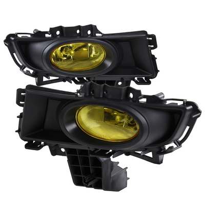 2007-08 Mazda 3 Fog Lights Amber With Universal Wiring Kit
