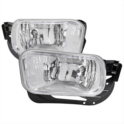 2009-12 Dodge Ram 10-17 2500 3500 Fog Lights With Metal Bracket - Clear Lens