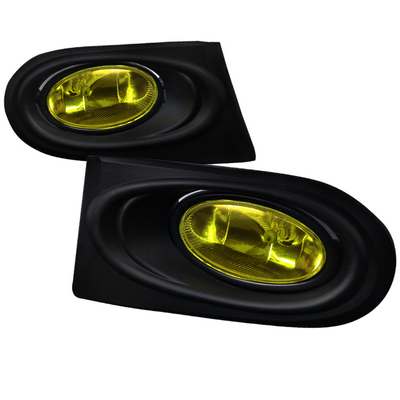 2002-04 Acura Rsx Oem Style Fog Lights Yellow