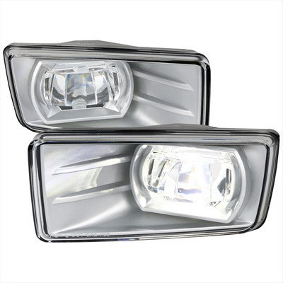 2007-14 Chevrolet Silverado Led Fog Lights- Clear
