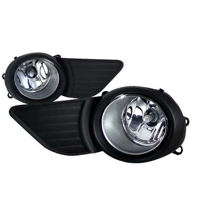2011-14 Toyota Sienna Clear Fog Lights Kit
