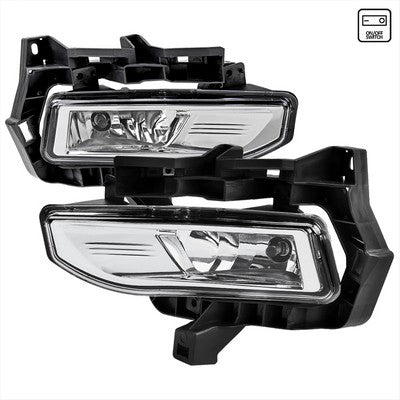 2017-19 Nissan Versa Note Hatchback Model Only (Do Not Fit Sedan Model) Fog Lights Clear Lens With Bulbs, Switch And Wiring Kit