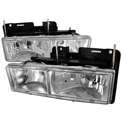 1988-98 Chev/GMC C/K Truck Euro Chrome headlights