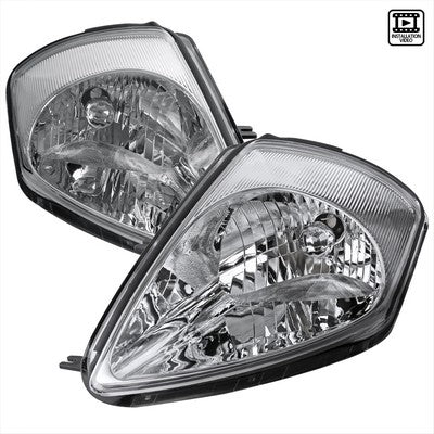 2000-05 Mitsubishi Eclipse Headlights Chrome