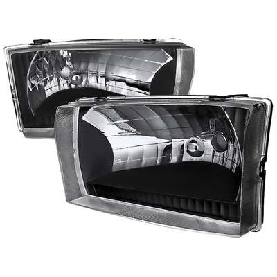 1999-04 Superduty Euro Headlights, Black