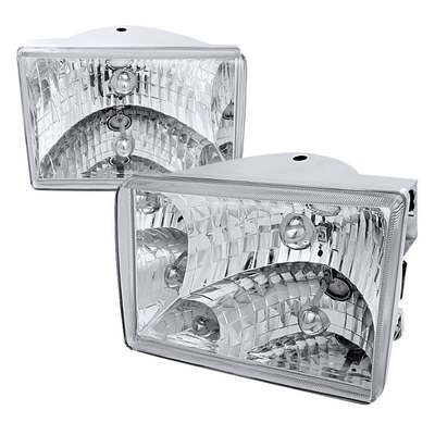 1993-98 Jeep Grand Cherokee Headlights, Chrome