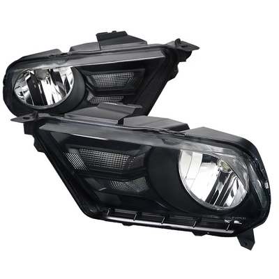 2010-13 Ford Mustang Crystal Headlights, Smoke