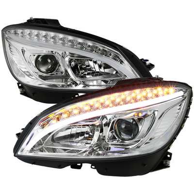 2008-11 Mercedesbenz C-Class Pro Headlights-Chrome