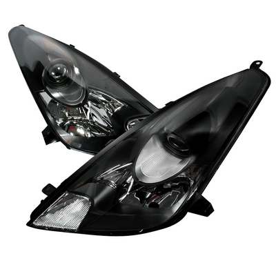 2000-05 Toyota Celica Halo Projector Headlights Black