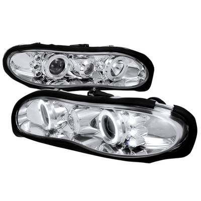 1998-02 Chevy Camaro Halo Projector Headlights, Chrome