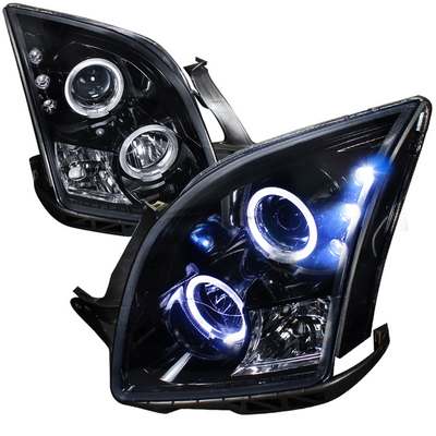 2006-09 Ford Fusion Projector Headlight Gloss Black Housing Smoke Lens