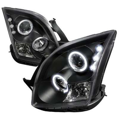 2006-09 Ford Fusion Dual Halo LED Projector headlights, Black