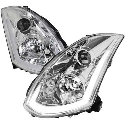 2003-07 Infiniti G35 2dr Projector Headlight With Sequential Signal