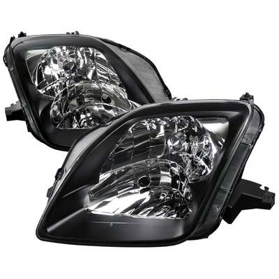 1997-01 Honda Prelude Euro Headlights Black