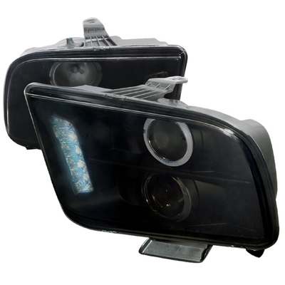 2005-09 Ford Mustang Halo Led Projector Smoke