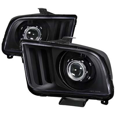 2005-09 Ford Mustang Retro Projector Headlight, Black