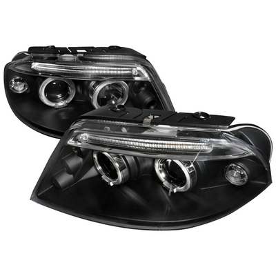 2001-05 VW Passat Halo Led Projector Black